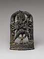 Twelve-Armed Chakrasamvara and His Consort Vajravarahi, Phyllite, India (Bengal) or Bangladesh